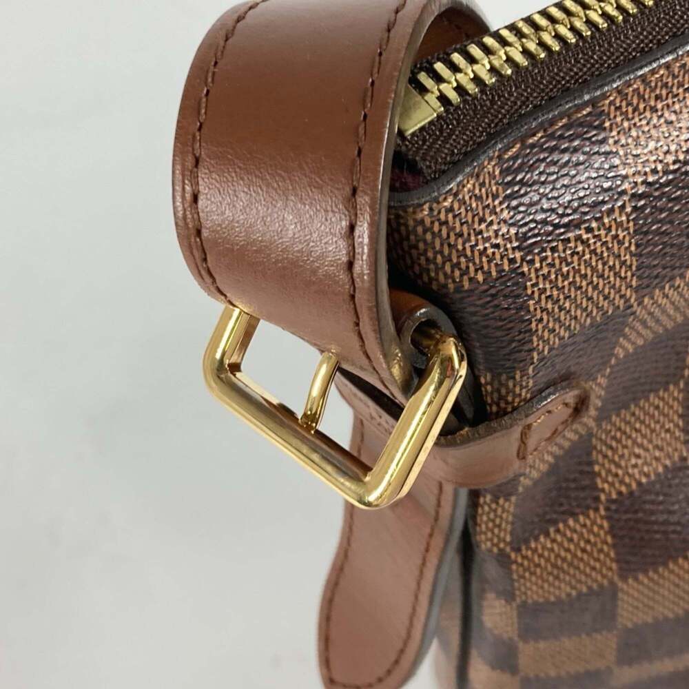 LOUIS VUITTON Authentic Brown Damier Canvas Shoulder Bag - Picture 14 of 16